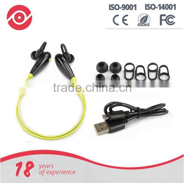 Yes Hope Wireless sports earbuds earphones with Mic high quality stereo sound sweatproof headphone for running