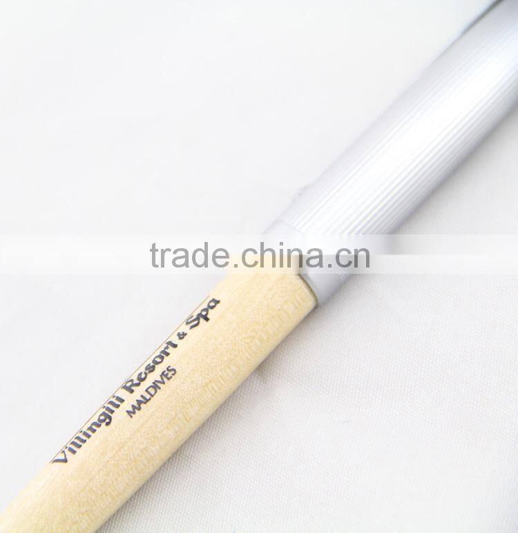 Logo Printed wood ball pen