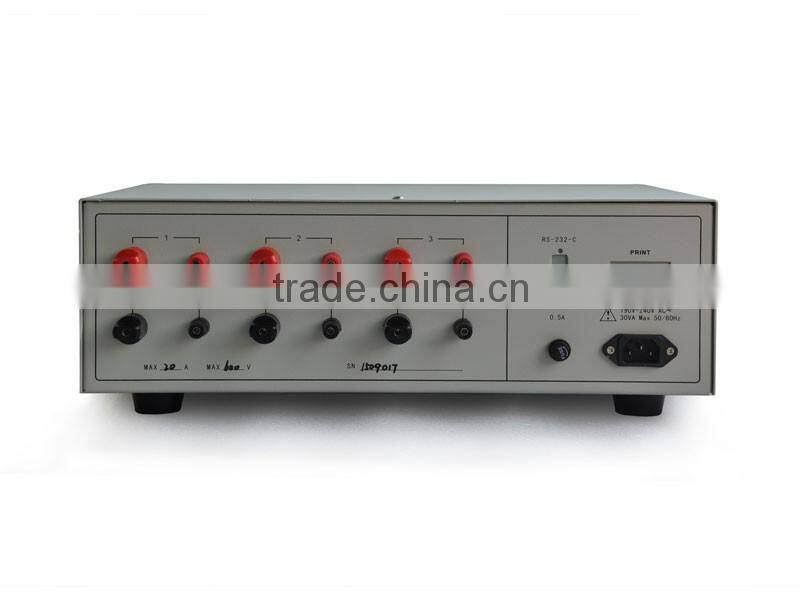 Three phase digital power meter
