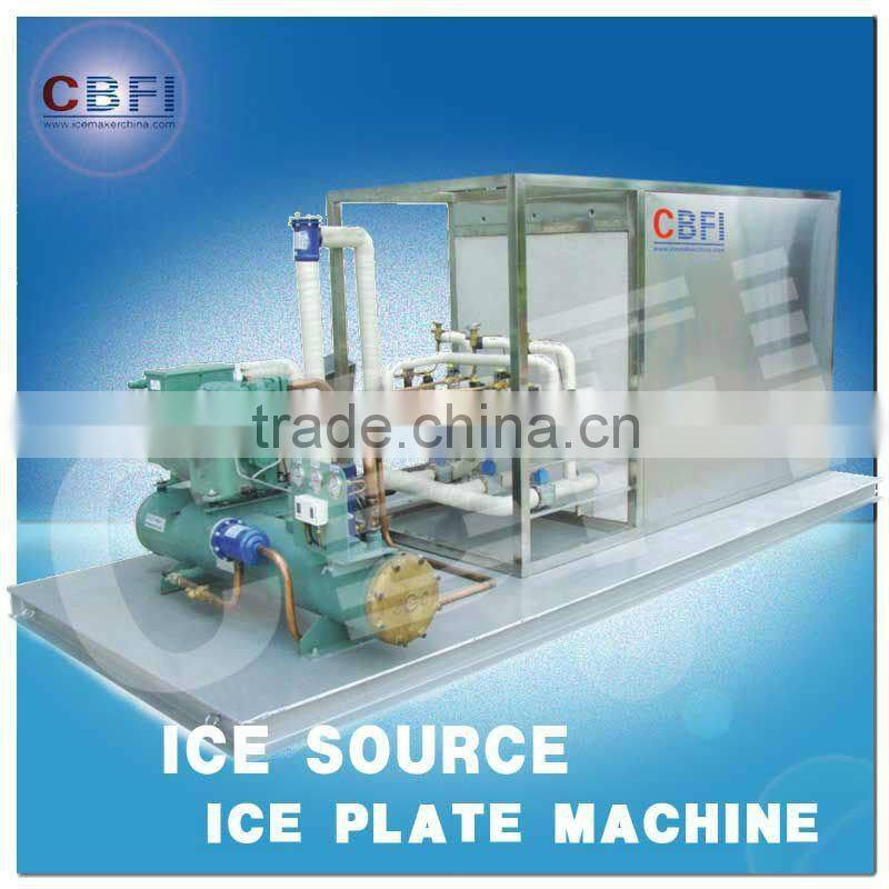 Salt water industrial ice plate machine price in Africa