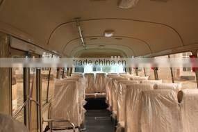 25+5 Seats Gasoline&Diesel School Bus Factory Passenger Bus Sales Standard