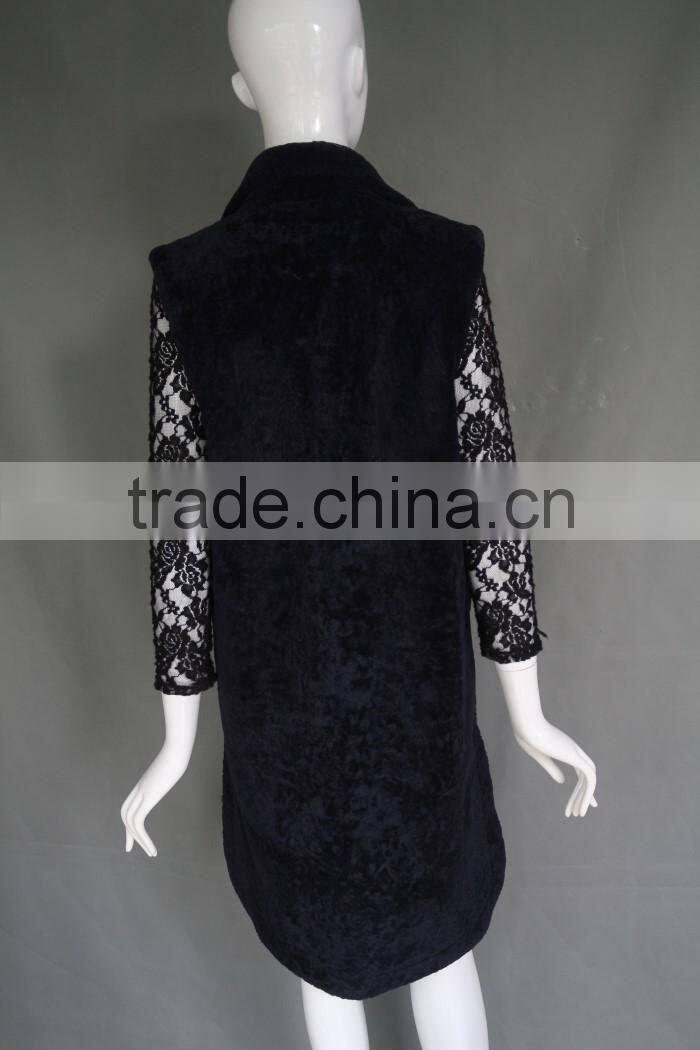 Mongolian Sheep Fur Overcoat Merino Sheep Fur Jacket Vogue Sheepskin Fur Coat For Women