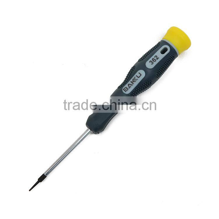 2016 BAKU Warehouse Price S2 Steel mini plastic screwdriver for cell phone BK-362