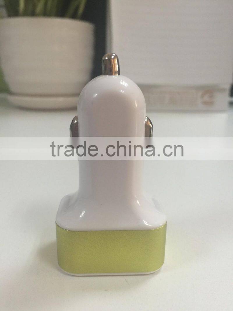 High quality 4.1a multi socket usb car charger