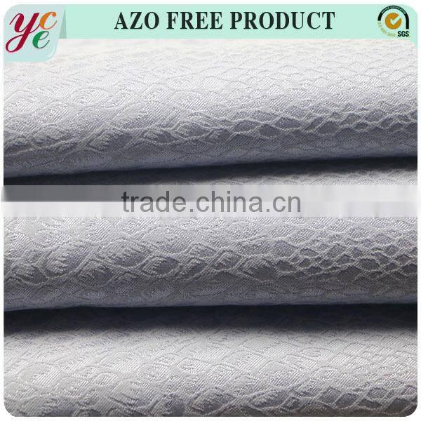 Hot sale white snow soft jacquard weaving viscose rayon fabric