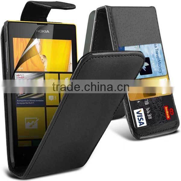 Wholesale Soft Protective Cover Smart Phone PU Case for Nokia Lumia 520 525