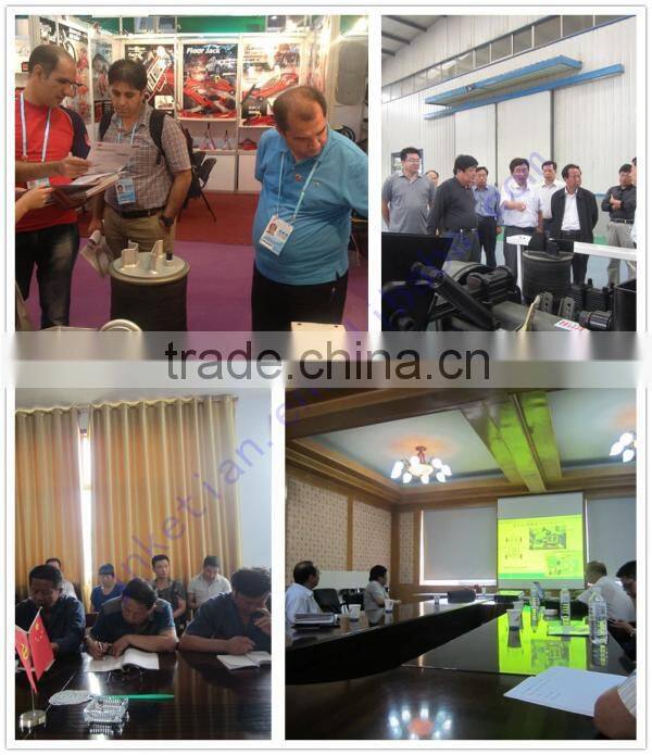 Semi trailer air bag suspension