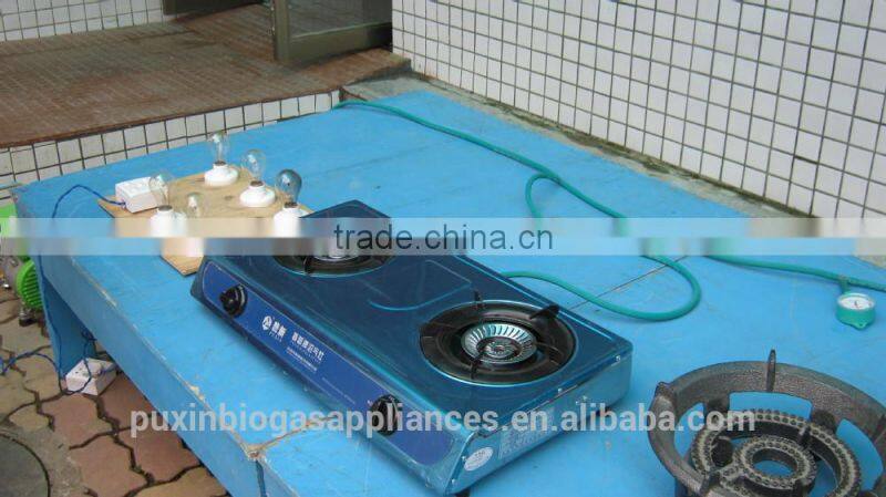 stainless steel portable biogas stove cooking equipment