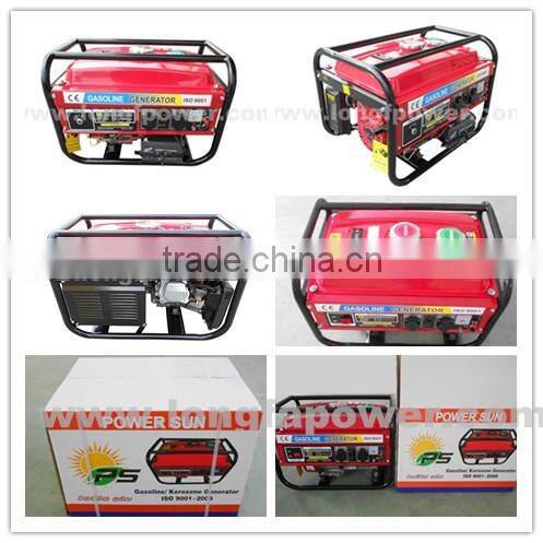 China Hot sale in Sri Lanka Electric Kerosene Gasoline Generator set