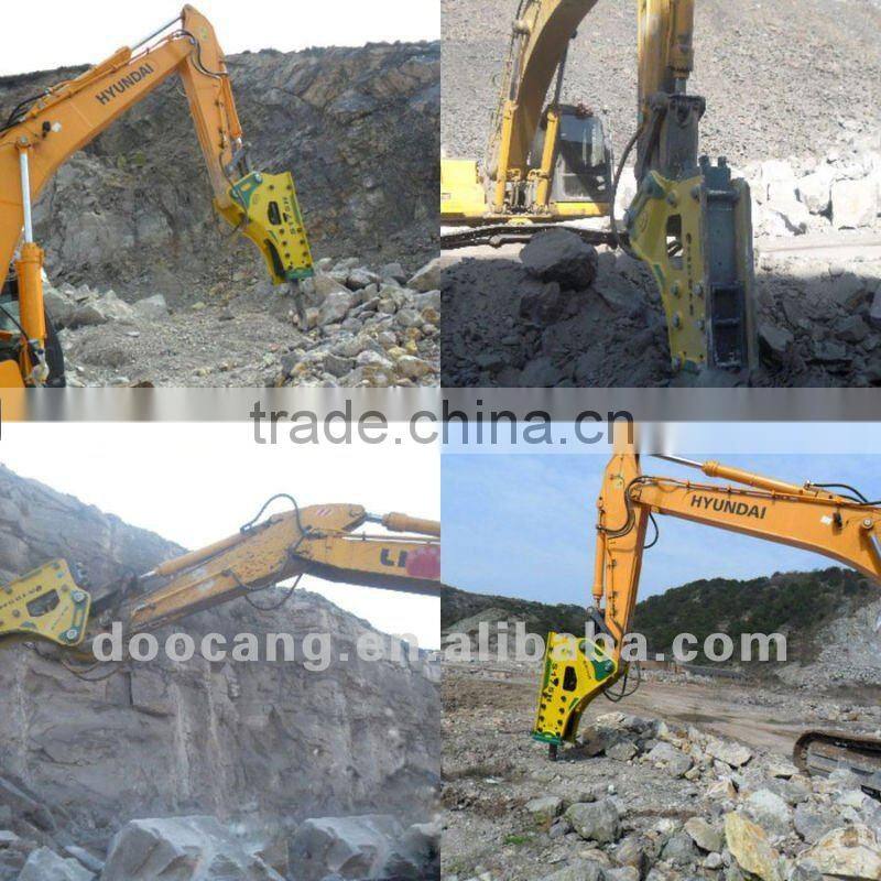 SANHA side type hydraulic hammer for KOBELCO SK120