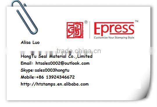 Epress Rectangle Automatic Stamp Blank ,Custom Stamper Handle , Expiration Date Stamp
