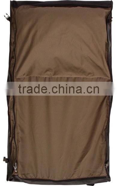 Black Leather Garment Bag,Suit Covers,Travel Bag