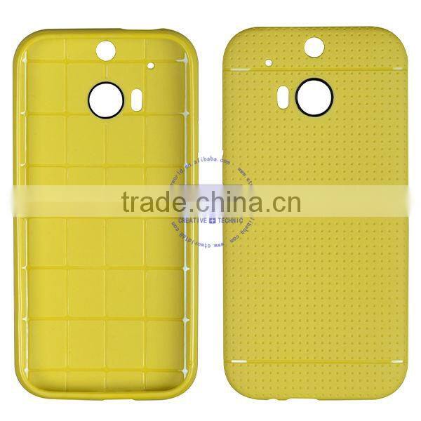 C&T Lovely Multihole Dots Gel TPU Case Cover Skin Shield for HTC ONE M8