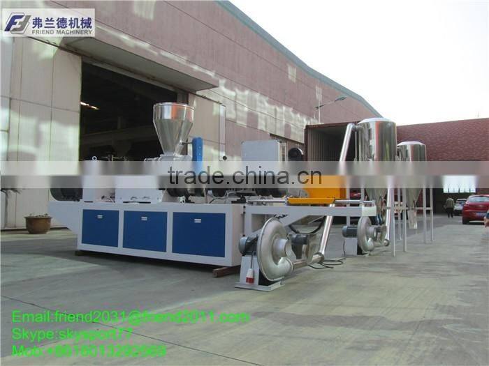 PVC recycling granulator /plastic pelletizing line
