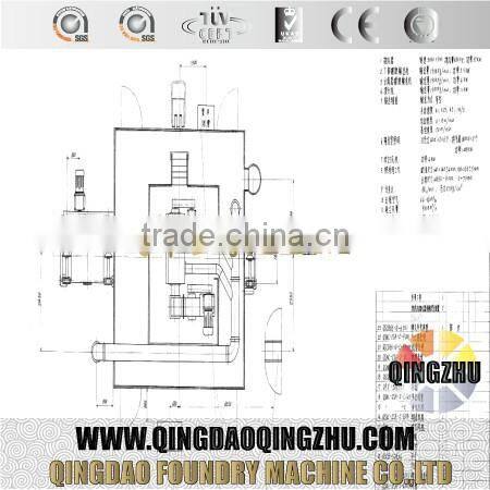 Used Sand Blasting Machine For Sale/Steel Pipe Sanding Blasting Machine