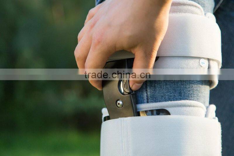 ROM knee joint fixing brace orthopedic hinged knee brace, adjustable medical use articulatio genus External Fixator