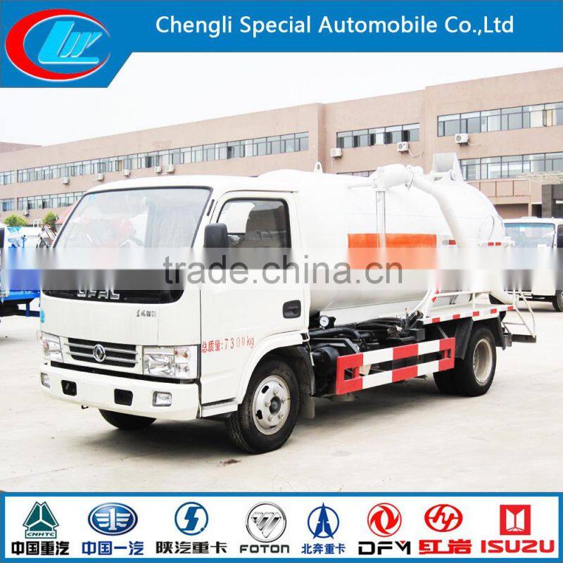 4X2 6X4 8X4 Dongfeng fecal suction truck 12ton sewage truck dongfeng 6cbm 7cbm 8cbm dongfeng used sewage suction truck