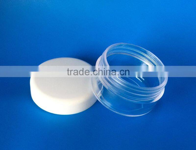 white pump 30ml lotion serum hair serum cylinder cosmetic bottles