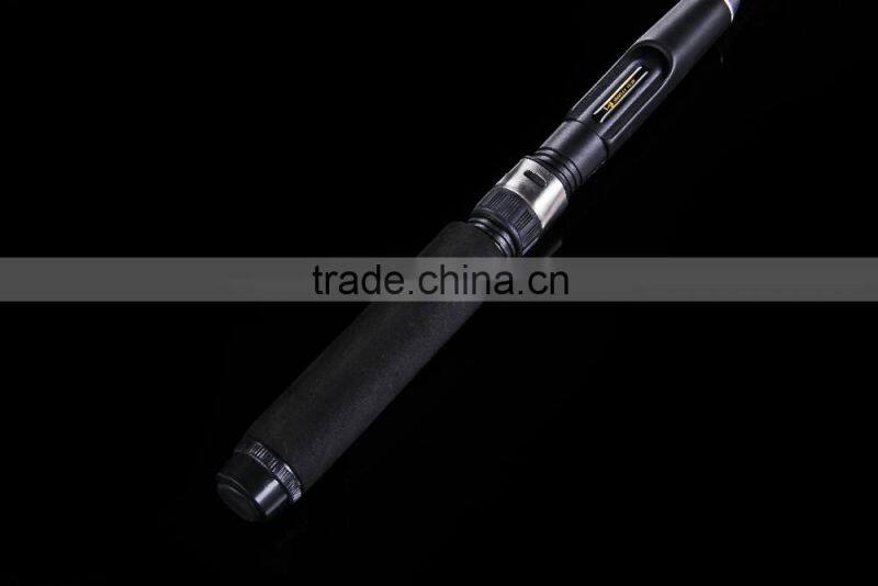 The Hollow Fiberglass Spinning Retractable Fishing Rod