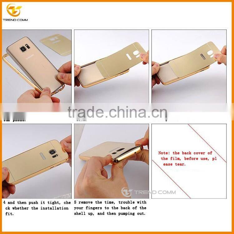 Luxury mirror cover for samsung galaxy s7 edge