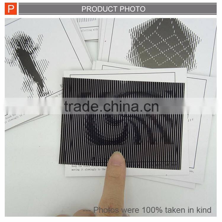 Small card big funny magic dynamic card kids toy educational for sale