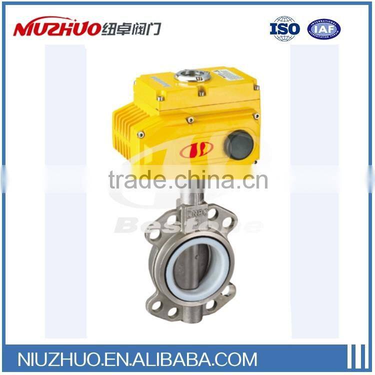 Hight quality products Popular Electric fluorine butterfly valve goods from china