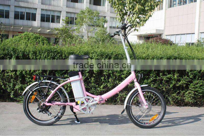 20 Inch Folding E-Bike for Girl