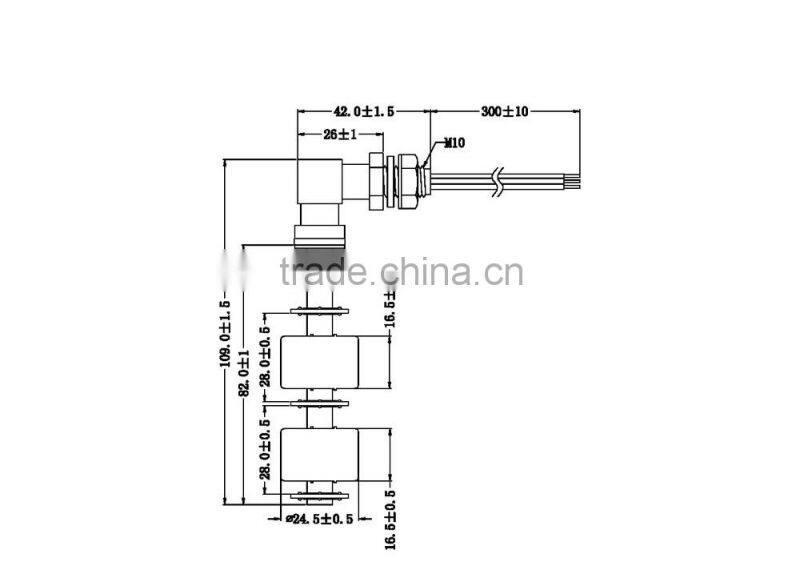 PP Side Level Sensor - FS-1BH-43