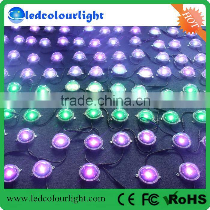 100mm smd5050 rgb dmx led pixel point light pixel christmas lights