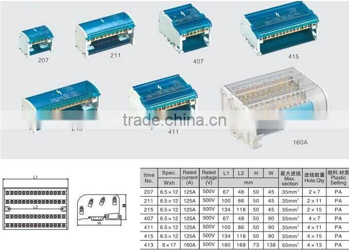 4 Bars 2 Bars Terminal Block