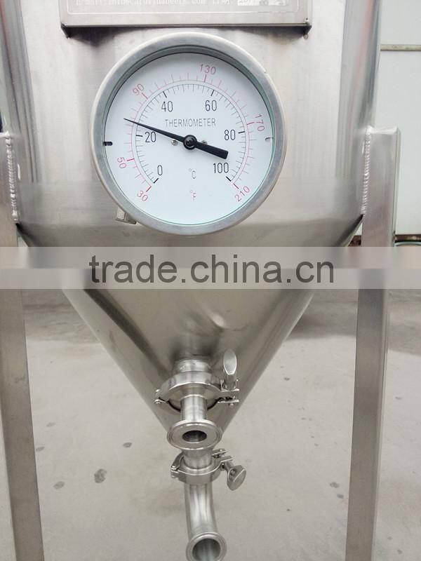 50L small brewery equipment home conical fermentation tanks
