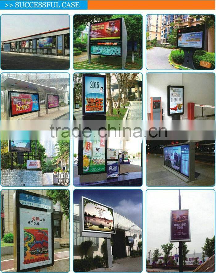 2016 Top Selling Aluminum Frame Snap Frame Led Light Boxes