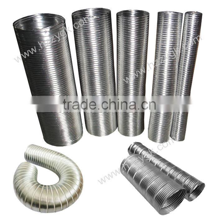 4/5/6/8/10/12 inch Insulated Aluminum Foil Flexible Air Ducting / Air Conditioner Duct Tube