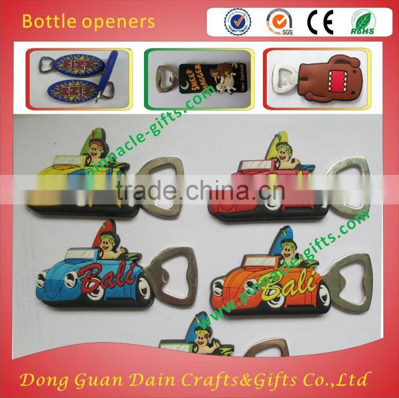 zinc alloy bottle openers with key ring