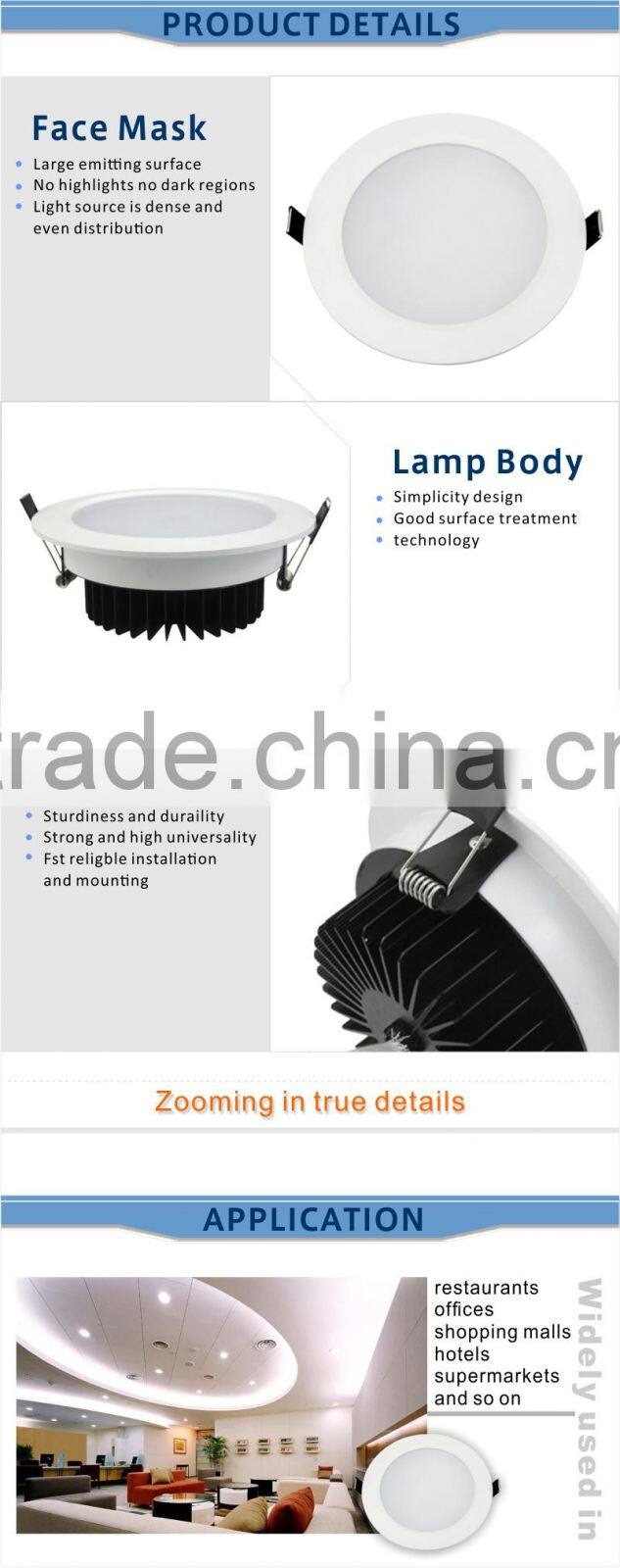 Investor seeks projects IP44 aluminum trimless downlight