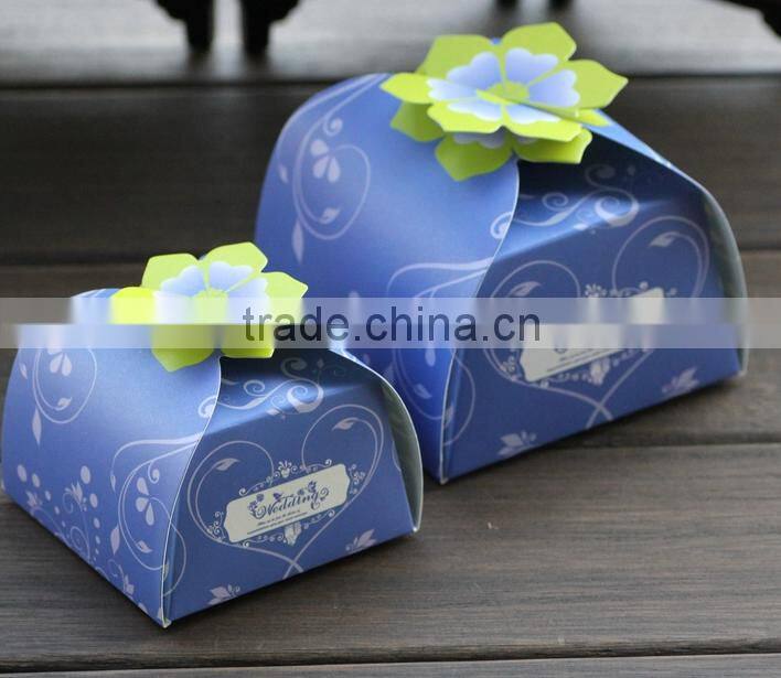 hottest selling China red Paper Gift Box candy paper box for wedding