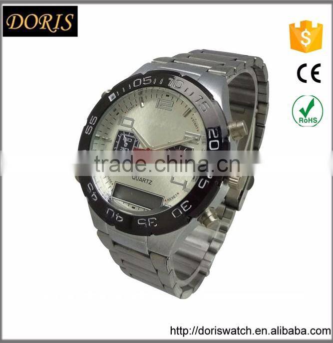 Fashion watch new style men brand alloy watch