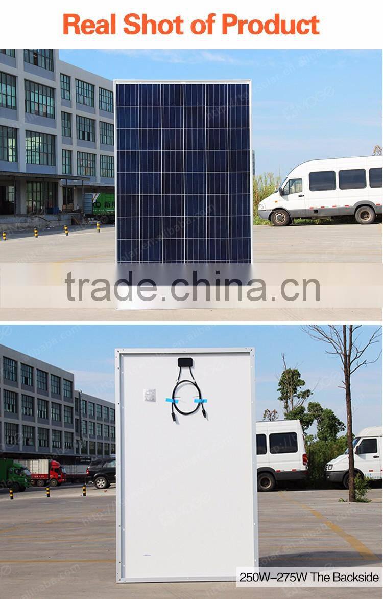 China best wholesale 4BB 250 255 260 265 270 275 300 305 310 315 320 watt photovoltaic solar panel with high quality