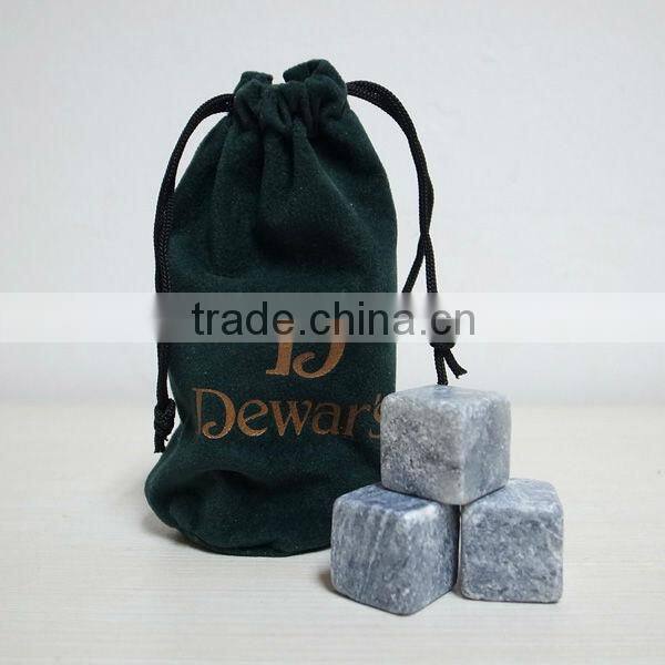Soapstone Ice cubes for drinks, can repeat use