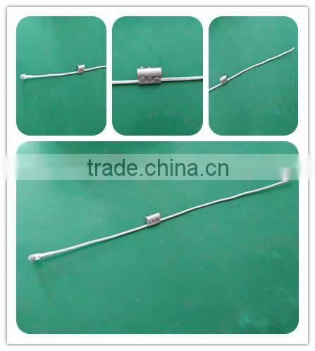 Grounding wire clamp for OPGW cable tension clamp