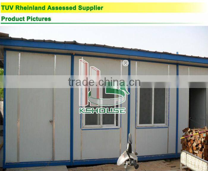 Movable 20 ft EPS sandwich panel prefabricated container office