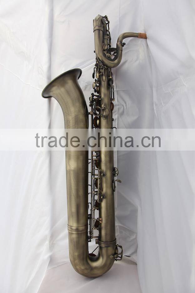 vintage baritone saxophone/antique baritone saxophone/baritone saxophone vintage