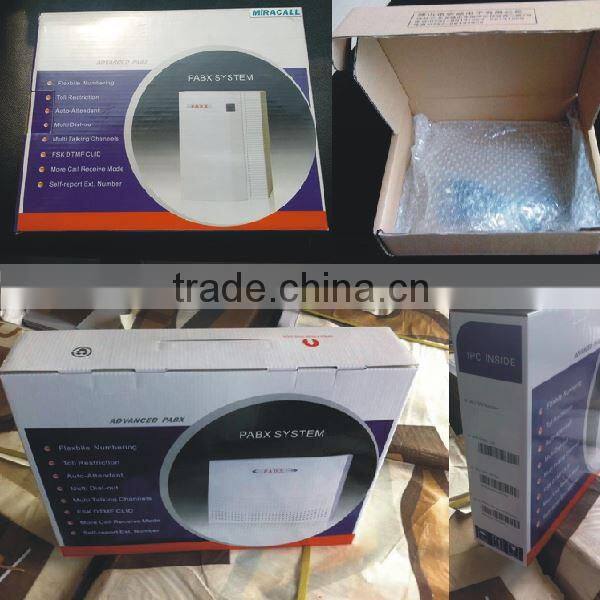 8~2048 Lines E1 PRI VoIP Hybrid or Analog SOHO PBX PABX Telephone System