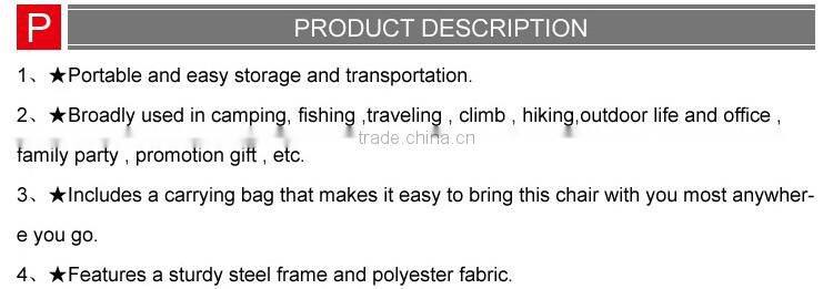 promotion cooler bag chair