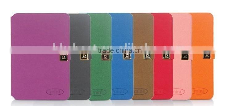 NEW LUXURY Flip PU Leather Case Cover with D buckle For IPad mini 2