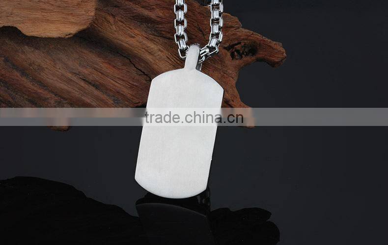 Stainless steel skull head style personalized custom pendants