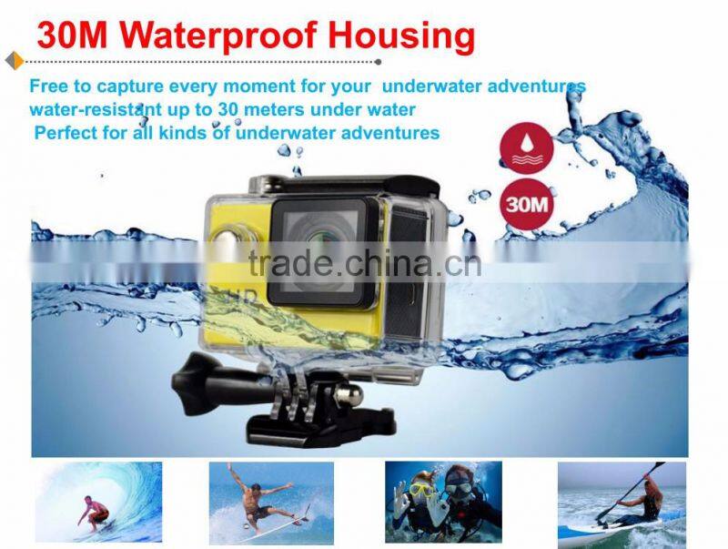 EKEN H9R 170 Degree Wide Angle 4K Ultra HD WiFi Action Camera Sport Cam 2.0 inch Screen with 2.4G Remote Controller