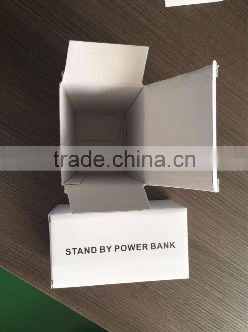 Portable Menu power bank 10000mah LED Light Brushed Aluminum Backup Battery