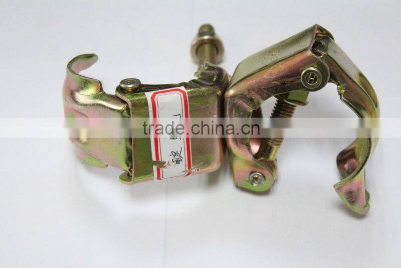 factory lowest price Galvanzied Fixed Clamps Coupler Scaffolding Fastener