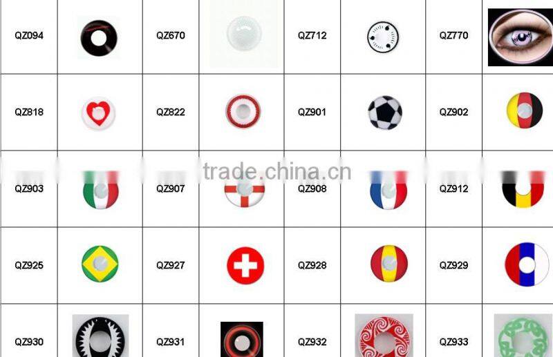 Wonderful appealing eyes C006 violet superior plano color contact lens/Lenses that cheap and fine